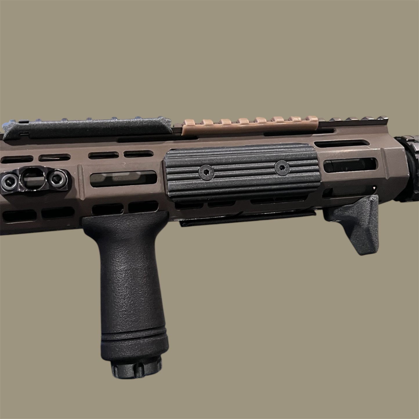 Ruffles MLOK Rail Covers