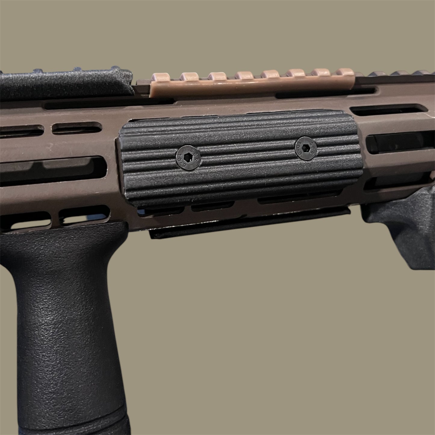 Ruffles MLOK Rail Covers