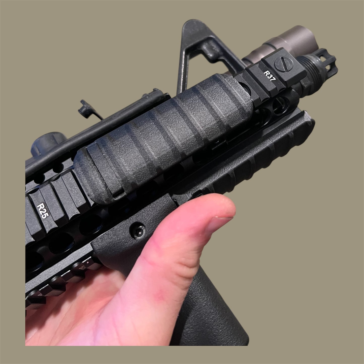 RIBBED PIC RAIL COVER- SET OF 3
