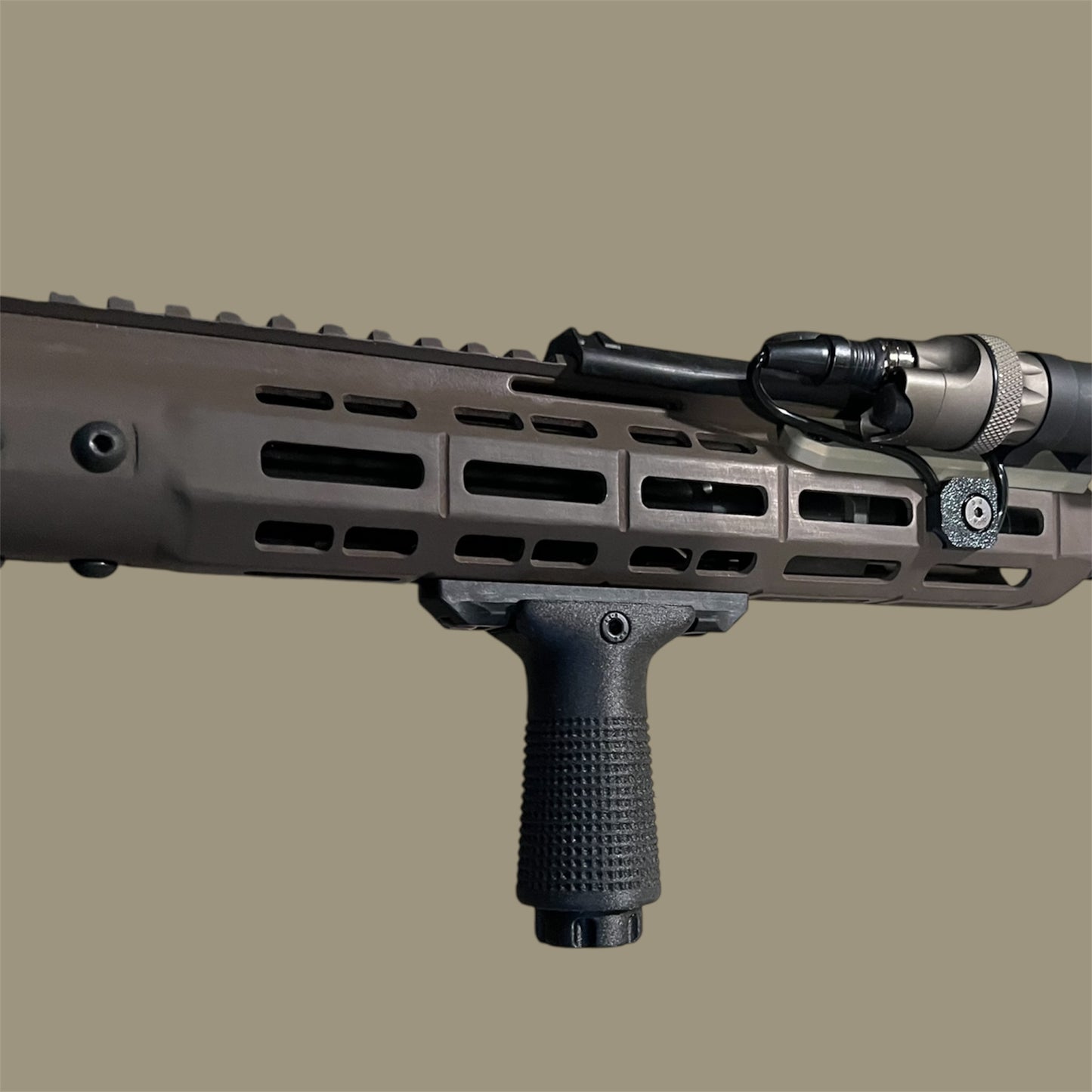 Textured Stubby Grip - Picatinny & Mlok